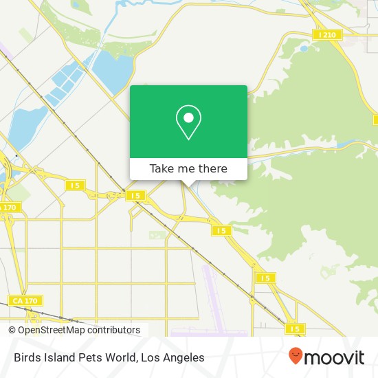 Mapa de Birds Island Pets World