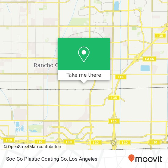 Soc-Co Plastic Coating Co map