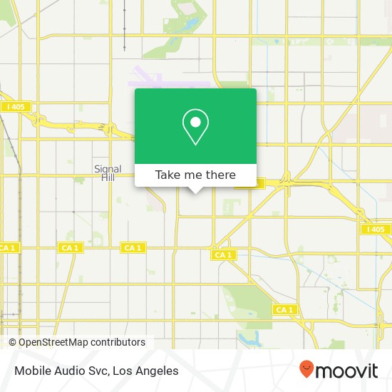Mobile Audio Svc map