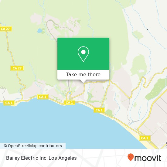 Mapa de Bailey Electric Inc