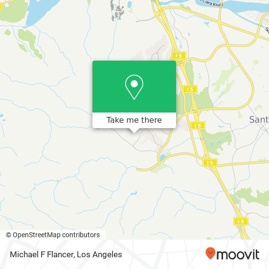 Michael F Flancer map