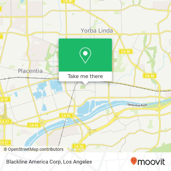 Blackline America Corp map