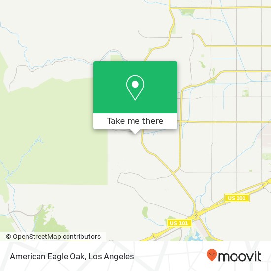Mapa de American Eagle Oak
