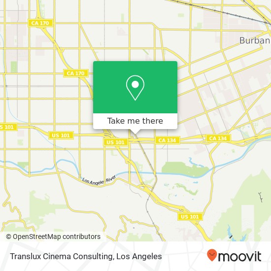 Translux Cinema Consulting map