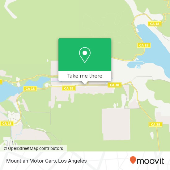 Mountian Motor Cars map