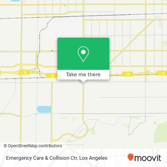 Mapa de Emergency Care & Collision Ctr