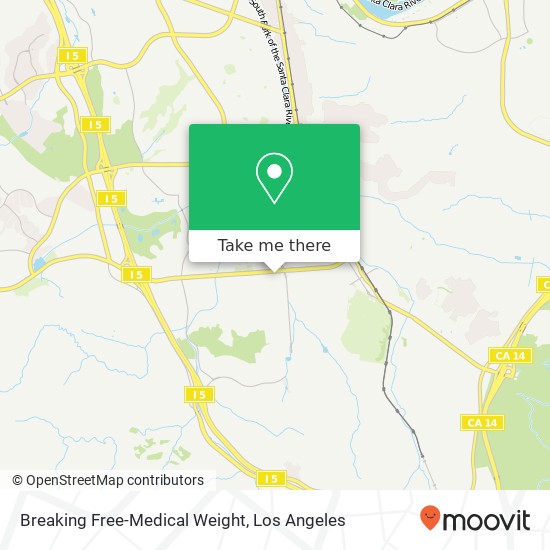 Mapa de Breaking Free-Medical Weight