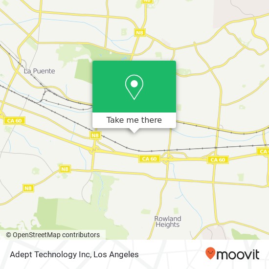 Adept Technology Inc map