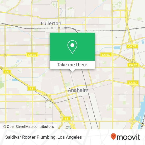 Saldivar Rooter Plumbing map