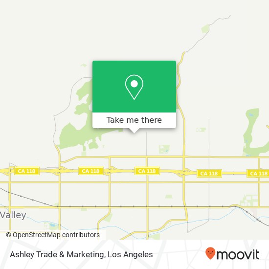 Ashley Trade & Marketing map