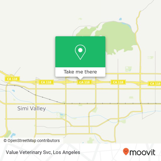 Value Veterinary Svc map