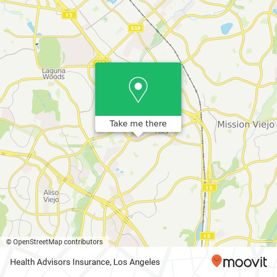 Health Advisors Insurance map