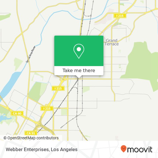 Mapa de Webber Enterprises