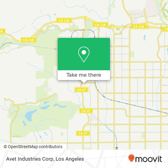 Avet Industries Corp map