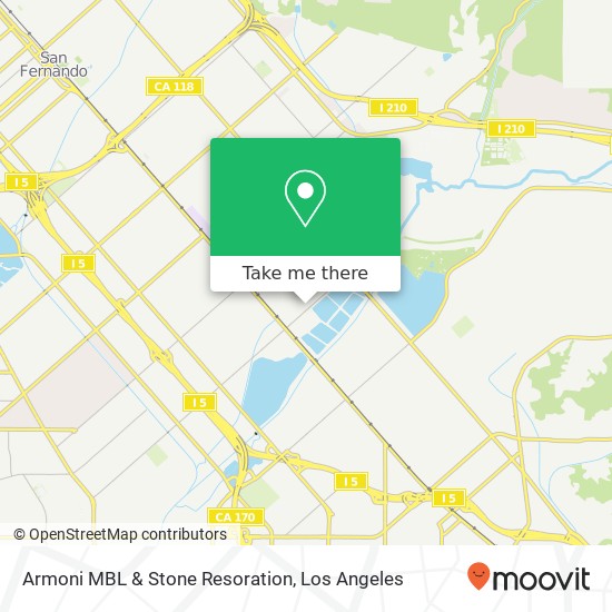 Mapa de Armoni MBL & Stone Resoration