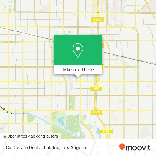 Mapa de Cal Ceram Dental Lab Inc