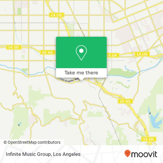 Infinite Music Group map