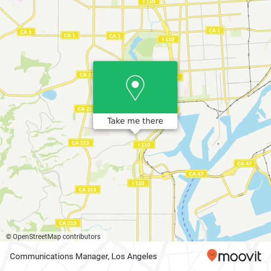 Communications Manager map