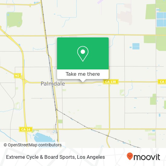 Extreme Cycle & Board Sports map