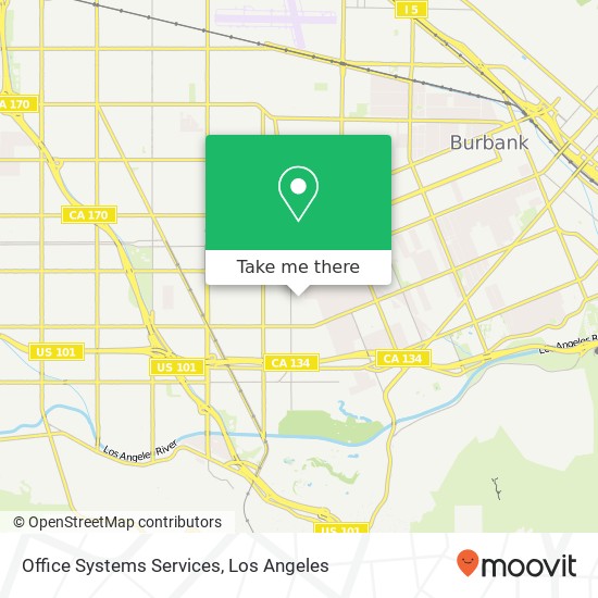Office Systems Services map