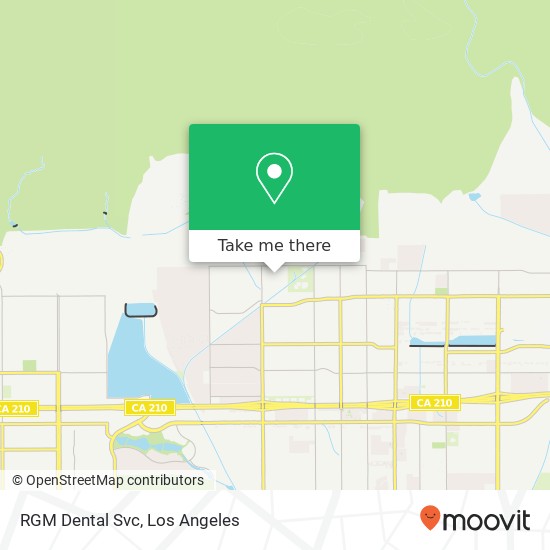 RGM Dental Svc map