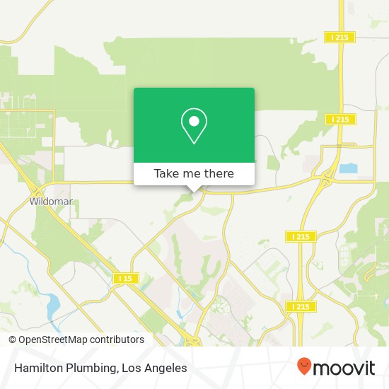 Hamilton Plumbing map
