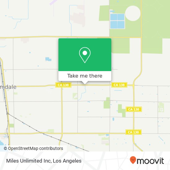 Miles Unlimited Inc map