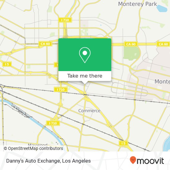 Mapa de Danny's Auto Exchange