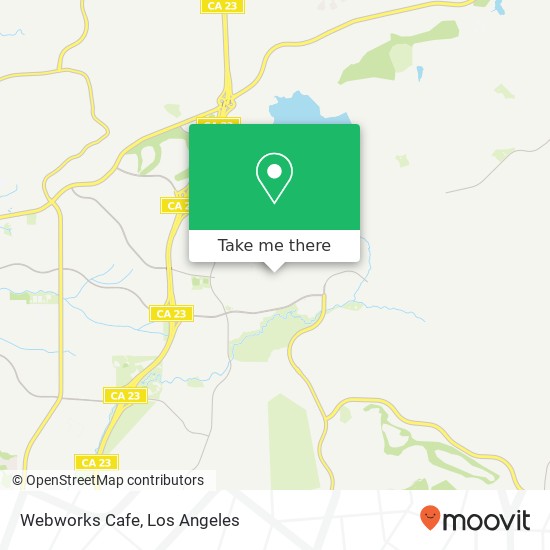 Mapa de Webworks Cafe