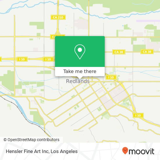 Hensler Fine Art Inc map