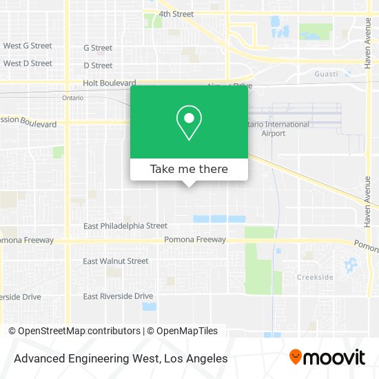 Mapa de Advanced Engineering West