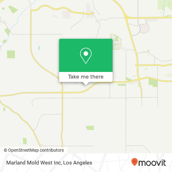 Mapa de Marland Mold West Inc