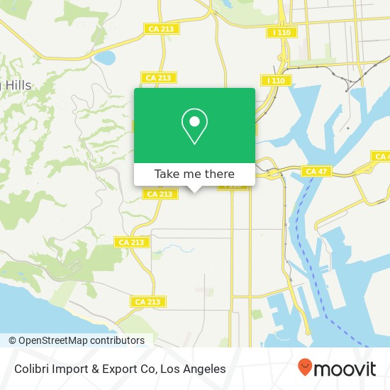 Colibri Import & Export Co map