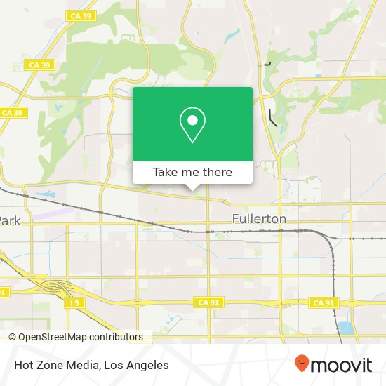 Hot Zone Media map