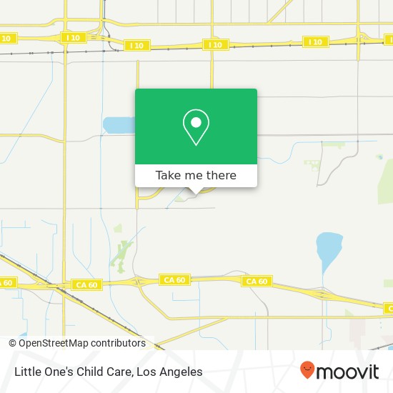 Mapa de Little One's Child Care