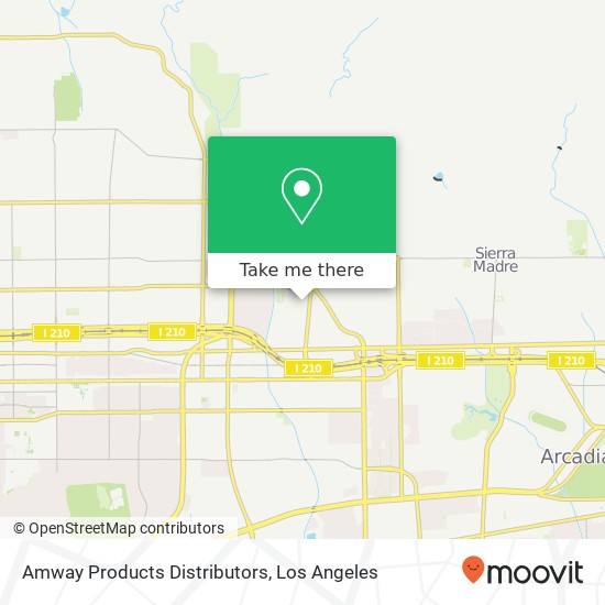 Amway Products Distributors map