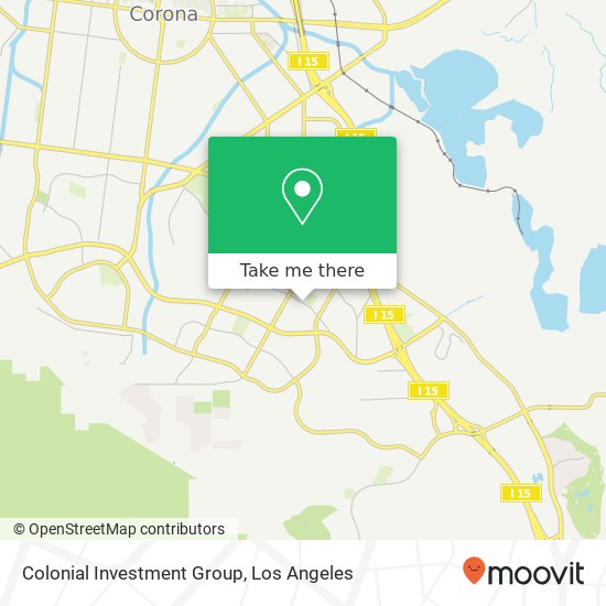 Colonial Investment Group map