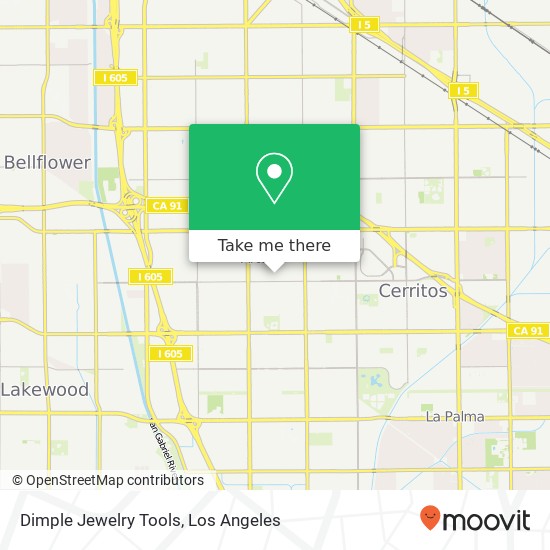 Dimple Jewelry Tools map