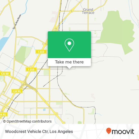 Woodcrest Vehicle Ctr map