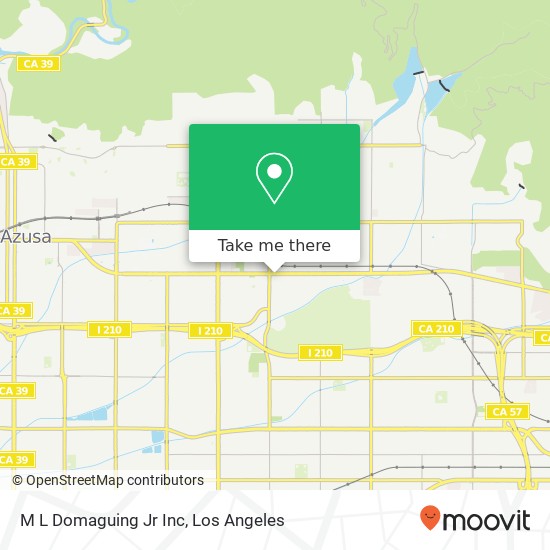 Mapa de M L Domaguing Jr Inc