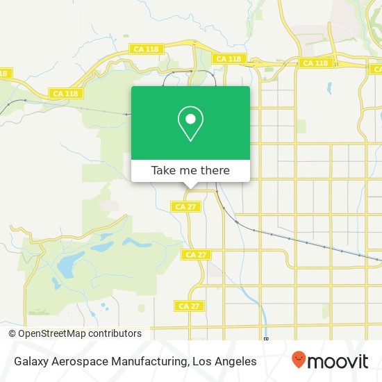 Mapa de Galaxy Aerospace Manufacturing