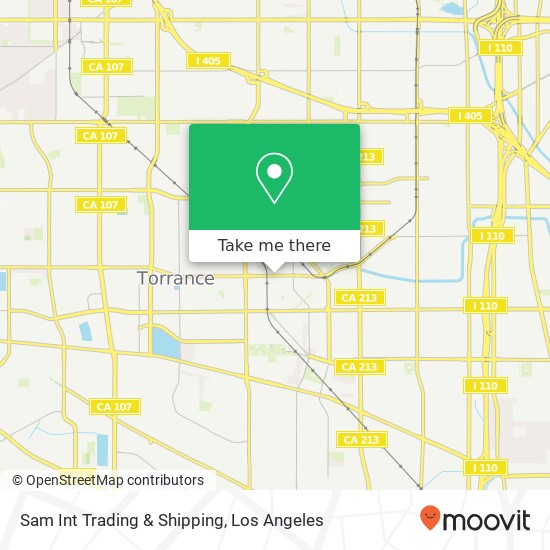 Mapa de Sam Int Trading & Shipping