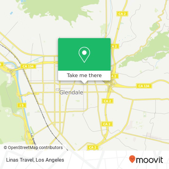 Linas Travel map