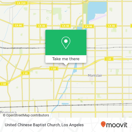 United Chinese Baptist Church map