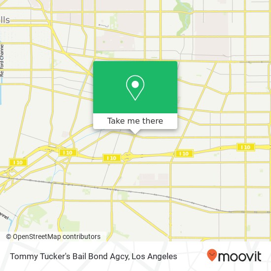 Tommy Tucker's Bail Bond Agcy map