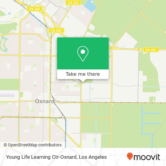 Mapa de Young Life Learning Ctr-Oxnard