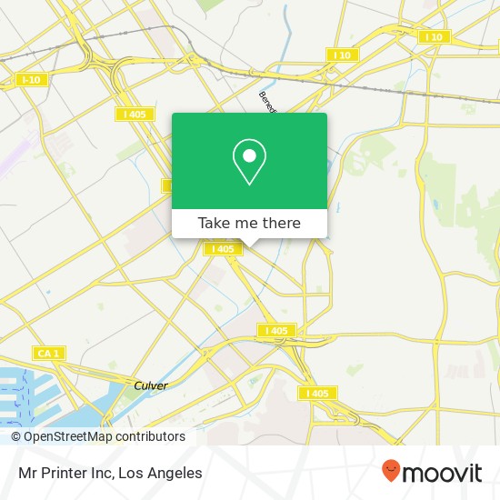 Mr Printer Inc map