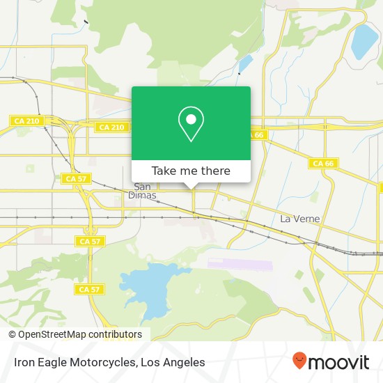 Iron Eagle Motorcycles map