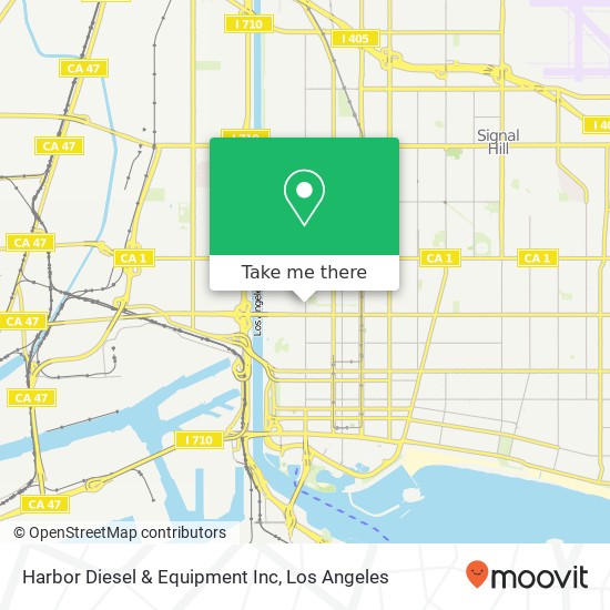 Harbor Diesel & Equipment Inc map