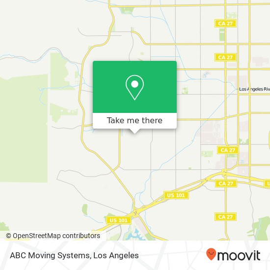 Mapa de ABC Moving Systems
